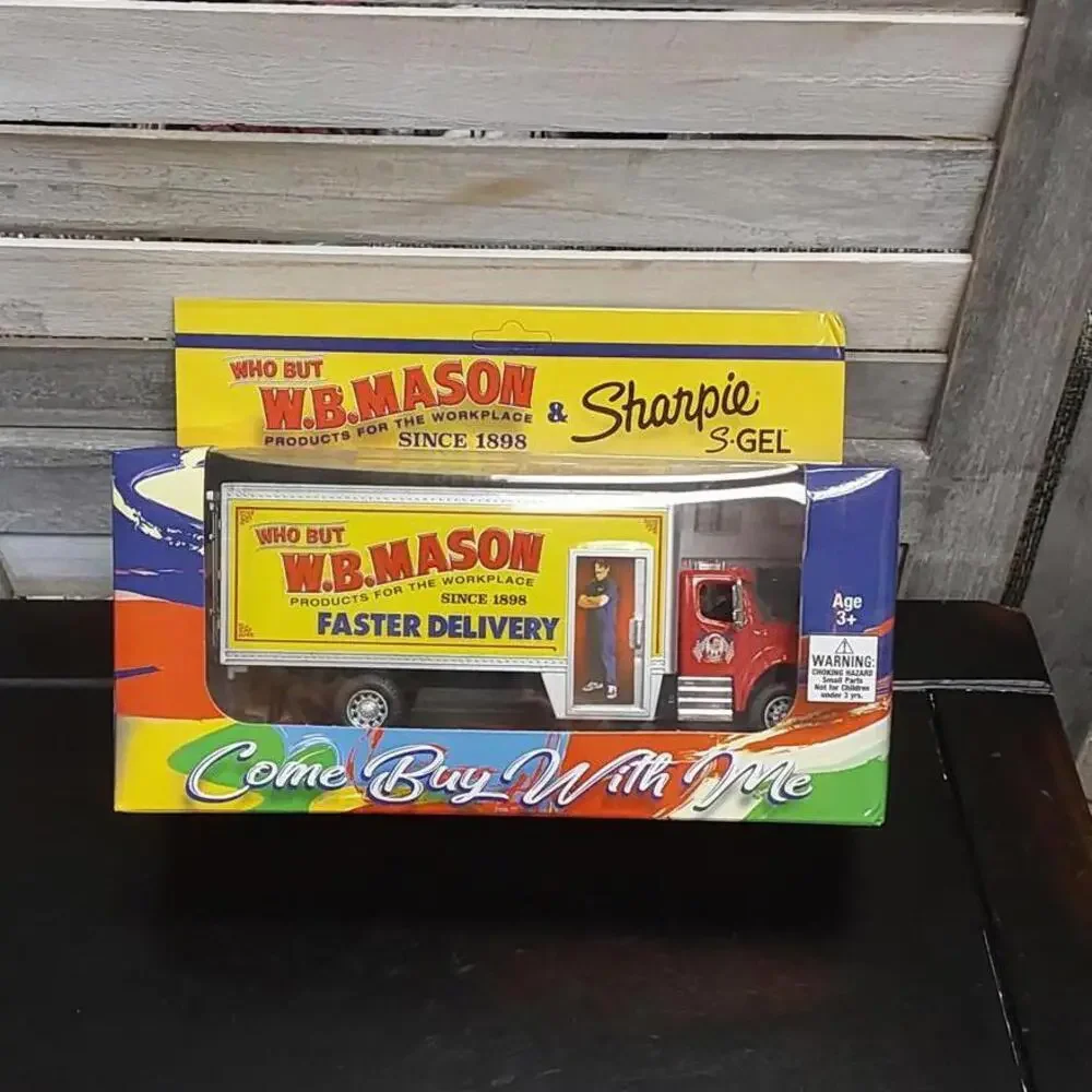 WB Mason & Sharpie S-Gel Delivery Truck Collectors Toy